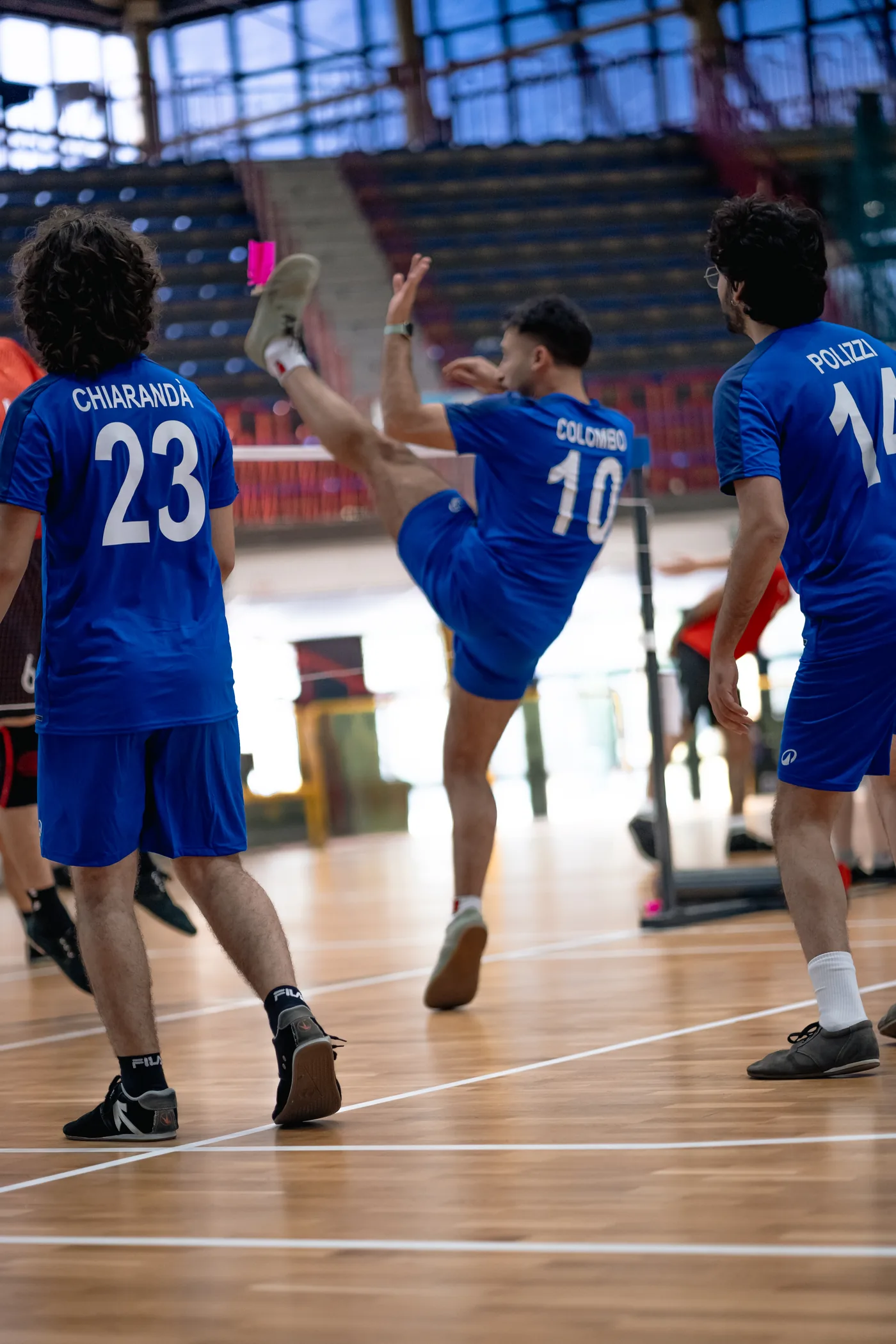 Gli atleti azzurri in azione durante l\u2019Italian Open 2025